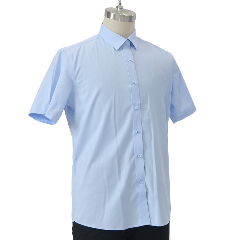 燕舞BD2AX722104Z2F男短袖衬衫38-45码(计价单位：件）天蓝色高清大图