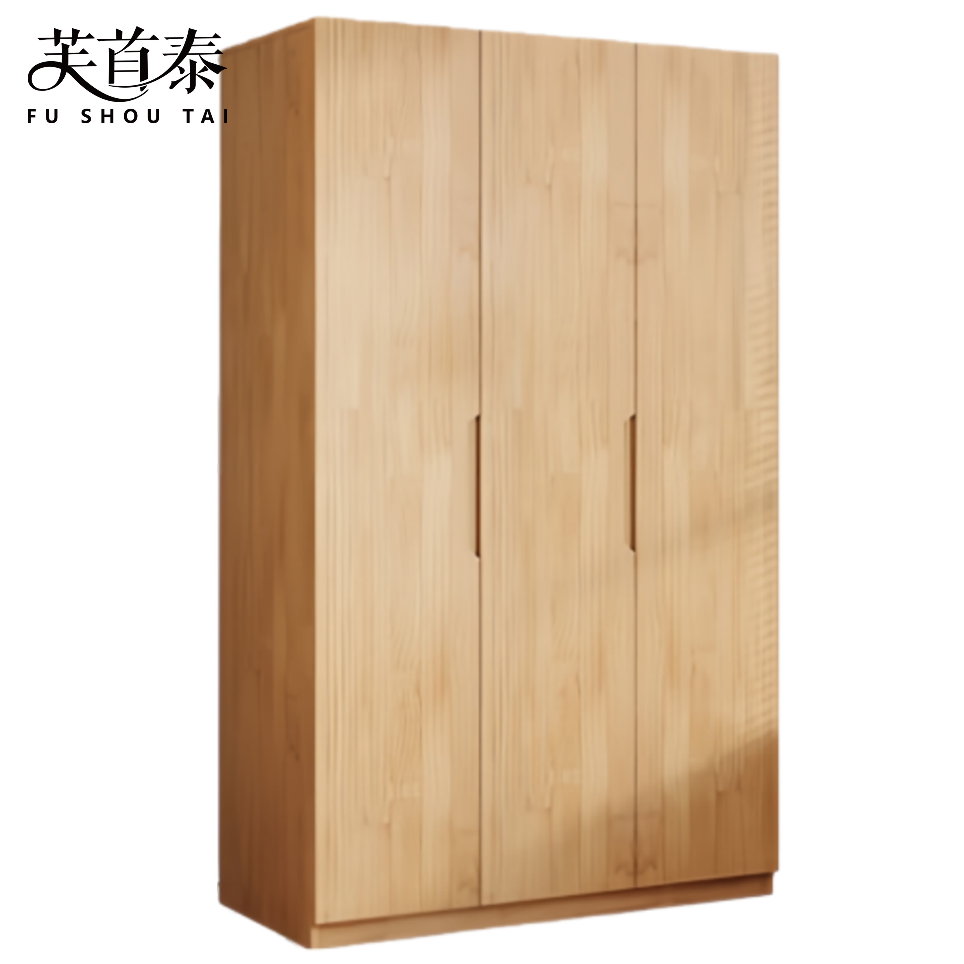 芙首泰三门衣柜1000*600*2000mm个高清大图