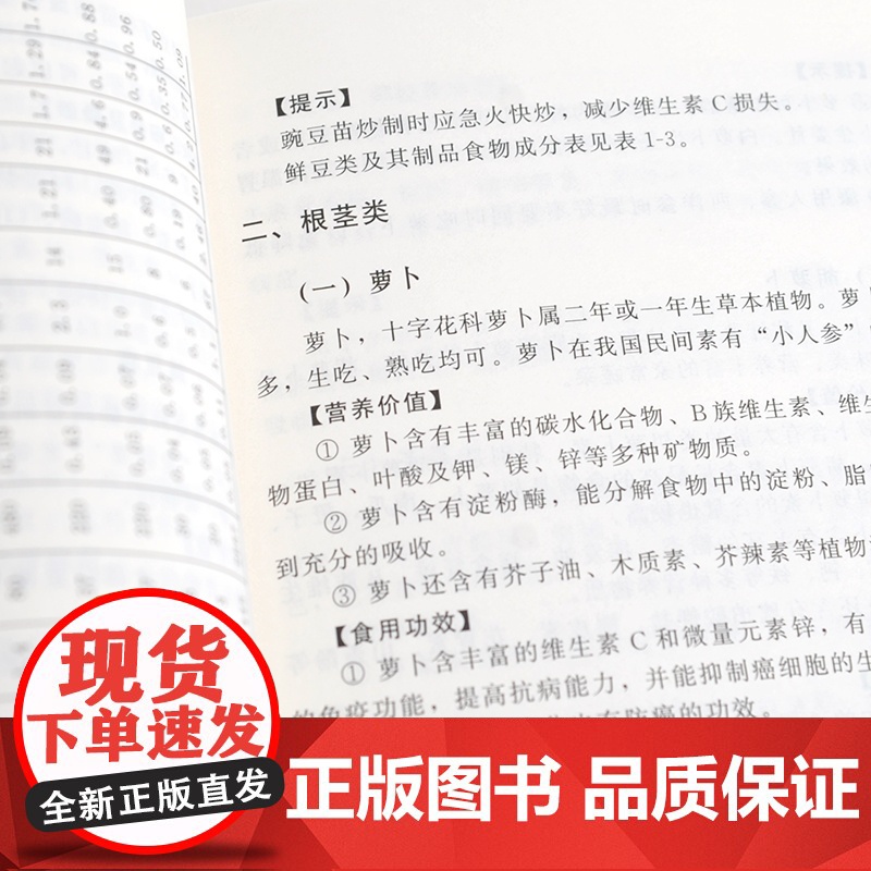 营养师随身查 第二版 营养师速查工具书 260多种食物营养价值 食用功效 性味归经 新版中国居民膳食指南 营养师 营养配高清大图