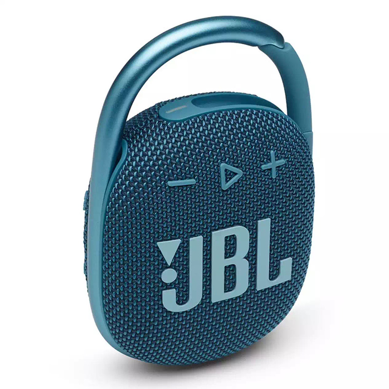 JBL CLIP4 无线音乐盒四代 蓝牙便携音箱+低音炮 户外音箱 迷你音响 IP67防尘防水超长续航 一体卡扣 深海蓝高清大图