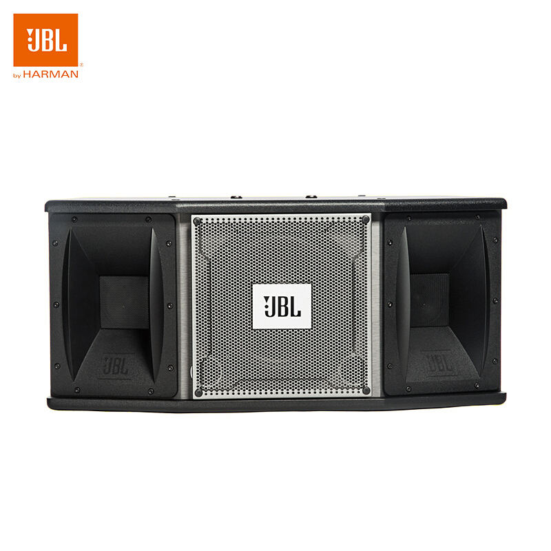 JBL KM310 家庭KTV音响 10英寸家用卡拉ok 专业会议舞蹈室K歌音箱 专业客厅家用卡包音响