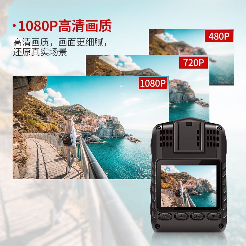 执法1号DSJ-W4智能4G记录仪高清夜视标配16G