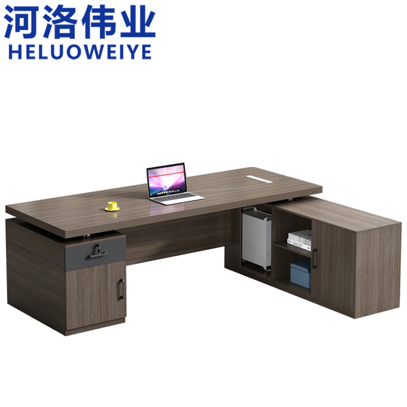 河洛伟业 办公桌 1.4m 张高清大图