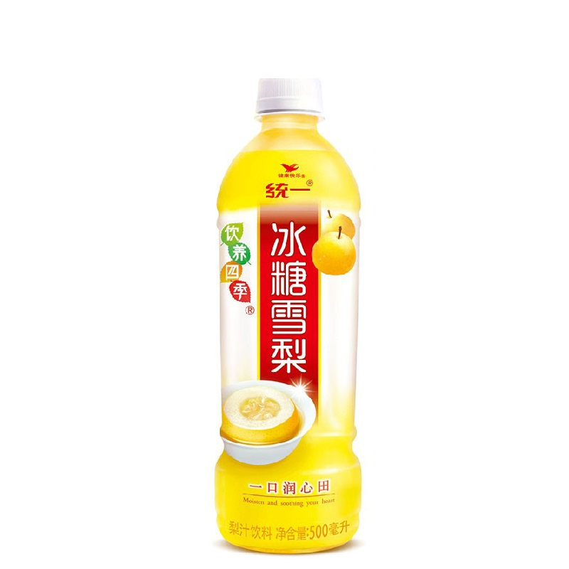 统一(GS) 饮养四季 冰糖雪梨500ml*15箱装