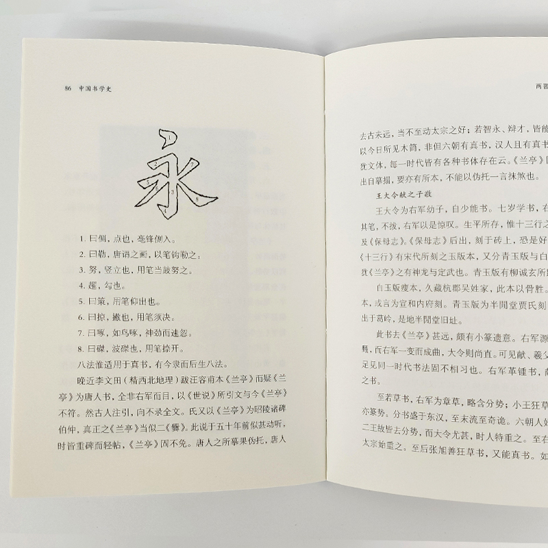 [醉染正版]中国书学史 书法大家胡小石的书学理论著作用现代学术观念对传统书学史展开考察分析揭示中国书学的演变中国汉字书法高清大图