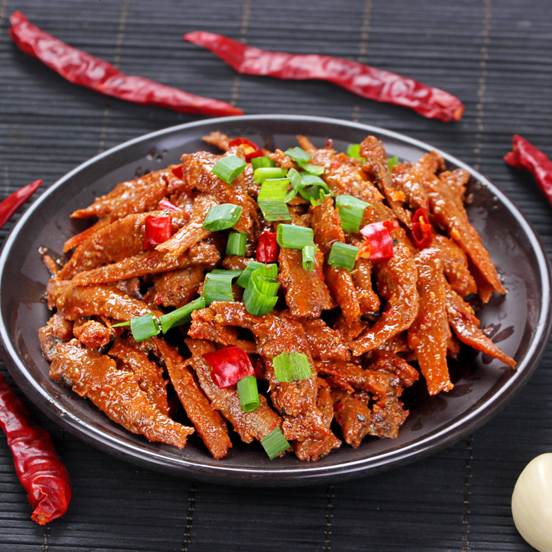 湘大王欢乐小鱼干即食小鱼干特产毛毛鱼麻辣休闲网红食 湘大王小鱼40包组合