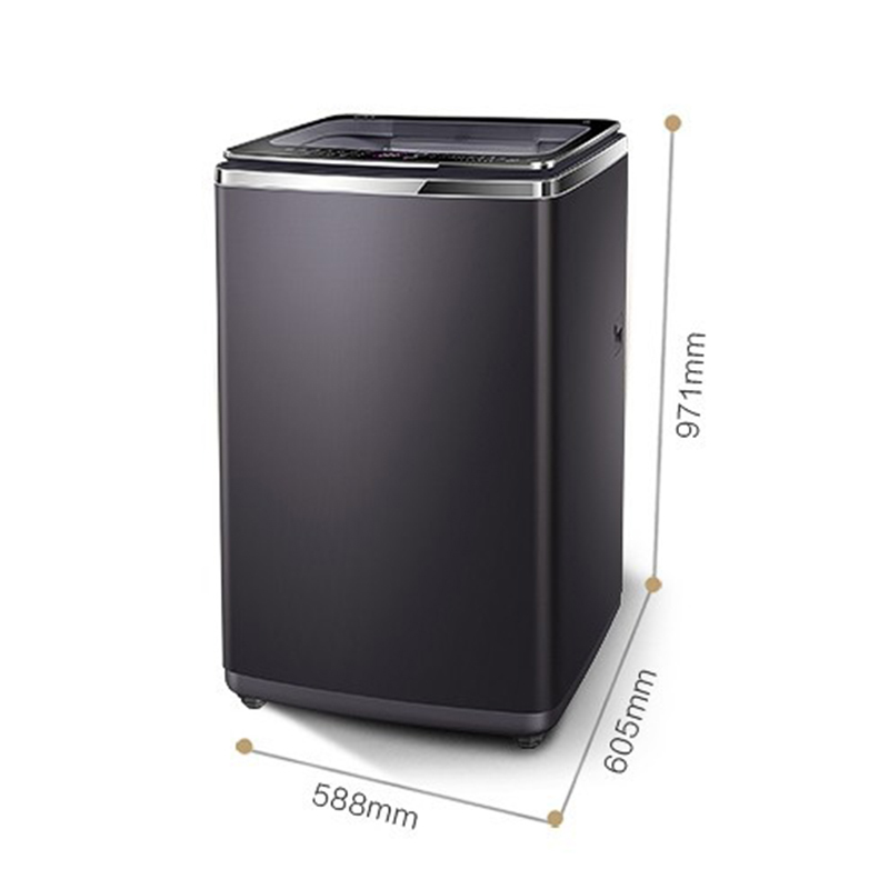 卡萨帝casarte波轮洗衣机10公斤直驱变频双动力晶钻紫10千克c809100ms