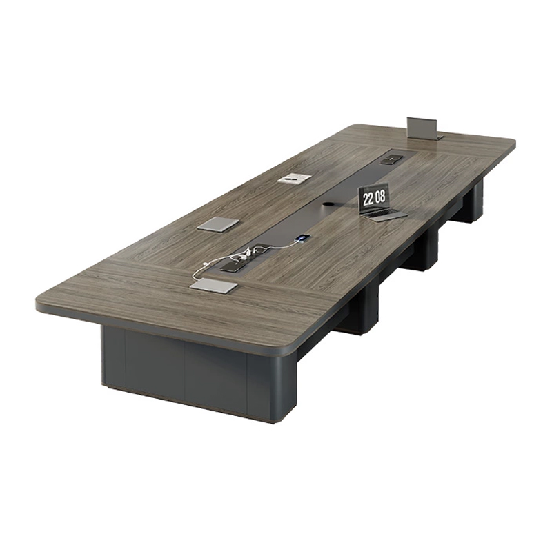 中豫鑫泽 ZYXZ5030142 会议桌简约现代长方形办公室小型会议桌 8.0米单桌