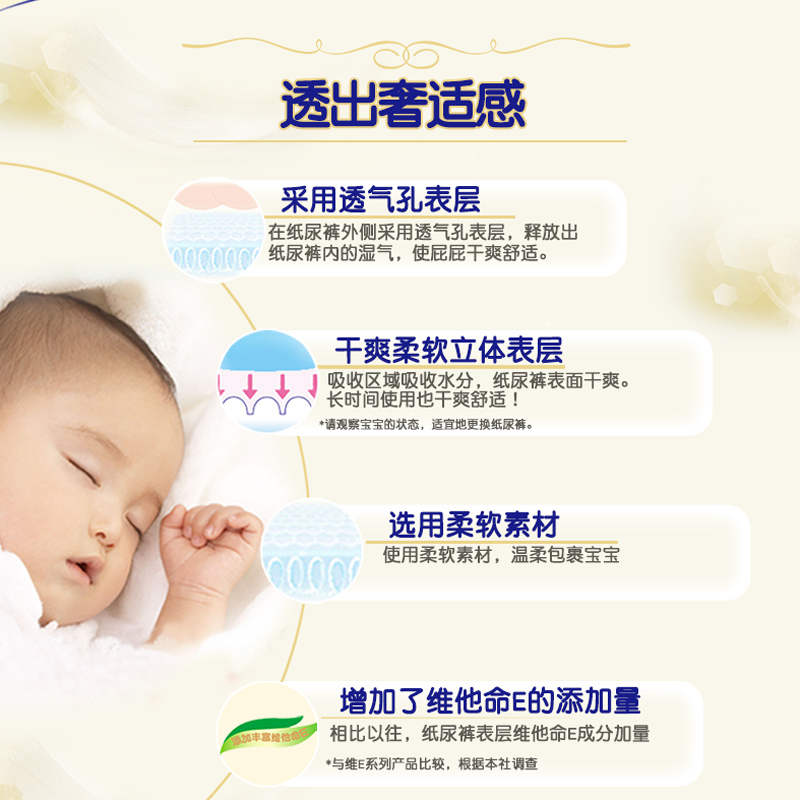大王环贴式纸尿裤光羽系列M1片(试供品)