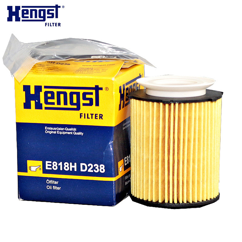 汉格斯特(hengst)机油格滤清器纸芯E818H D238适用于奔驰CLA200/B260/GLA260/E200