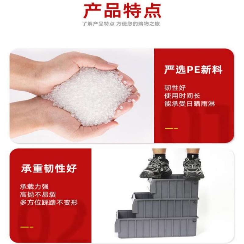 珂攸洋 物料箱400*235*140mm个高清大图