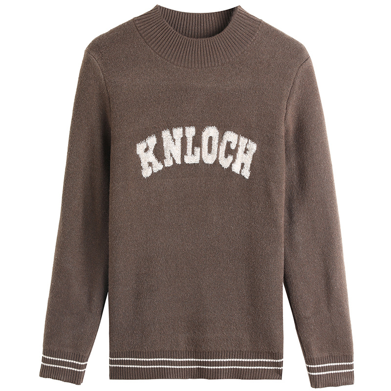 免费试穿春秋装新款半高圆领羊绒衫女中长款 a字连衣裙纯色显瘦遮肚大码羊毛衣专柜正品品牌羊绒衫女漂亮高清大图