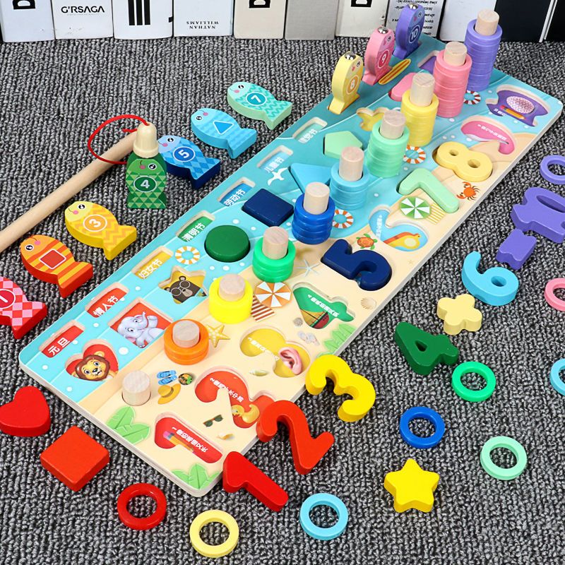 积木男女孩智力开发益智玩具五合一配对板节日内容(送收纳袋)>800_800