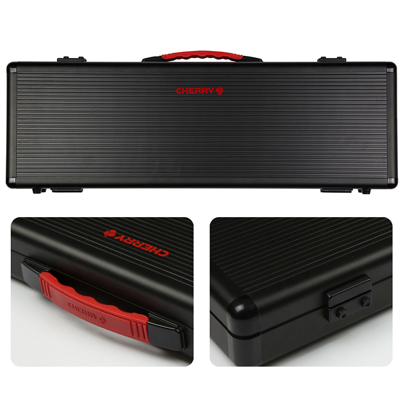 樱桃(CHERRY)机械键盘 G8A-25000LYAEU-2 MX 10.0 RGB 游戏键盘 黑色红轴