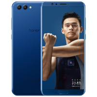 华为/荣耀(honor) 荣耀V10 高配版 全网通 6GB+64GB 极光蓝色 移动联通电信4G手机