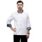 炯毅 厨师服工作服夏季薄款餐饮饭店酒店后厨上衣 厨师服 长袖 件