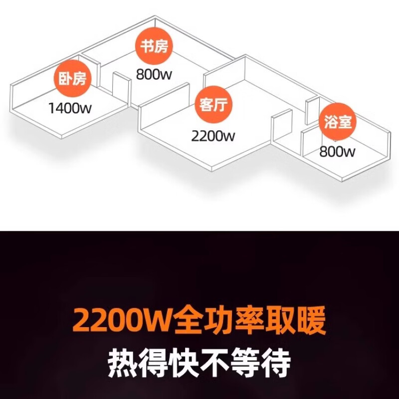 先锋全屋升温家用机械式电油汀取暖器CY95MM-12C高清大图