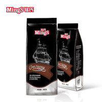 铭氏(Ming’s) 新鲜烘焙 意式特浓咖啡豆454g 意大利浓缩 可磨黑咖啡粉