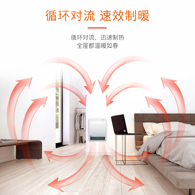 德国斯宝亚创(STIEBEL ELTRON) 暖风机 CK20S 1830W 家用 浴室 取暖器 电暖气 节能