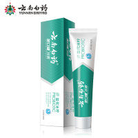 云南白药牙膏 金口健益优清新冰柠薄荷105g