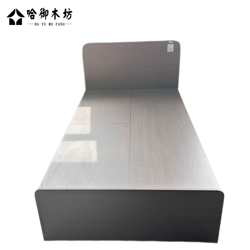 哈御木坊板式单人床1200*2000*400mm张高清大图