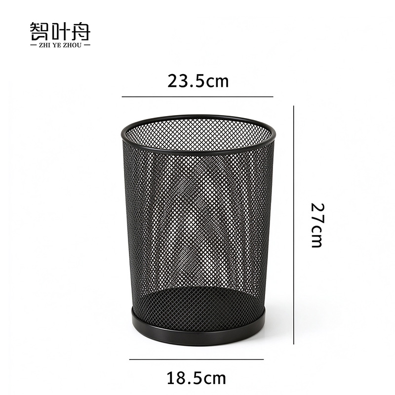 清洁用具铁丝网垃圾桶高清大图