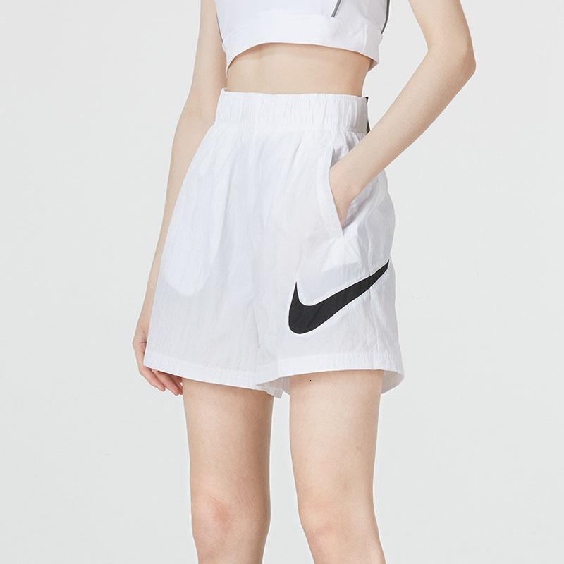 耐克(NIKE)女子五分裤 2023夏季新款运动裤服休闲裤轻盈顺滑梭织快干短裤
