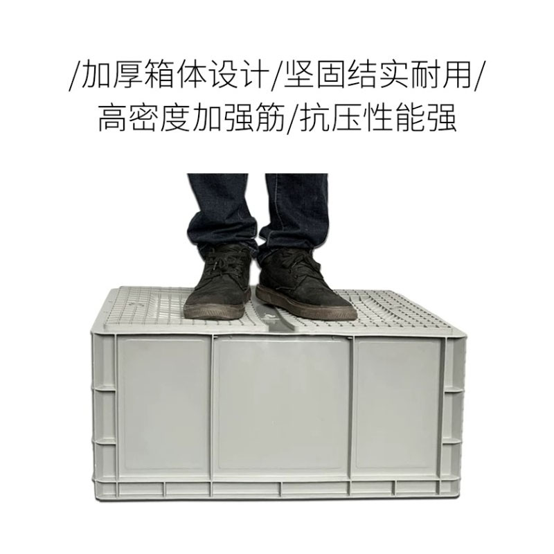 都程(DCH) A型料盒 灰色 400*300*120 丝网印刷 定制款 400起订 (单位:个)高清大图