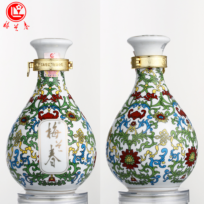 梅兰春48度鉴赏级Ⅲ500ml6瓶整箱装芝麻香型白酒中华老字号京剧大师