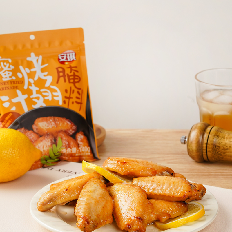 安琪蜜汁烤翅腌料140g/袋高清大图