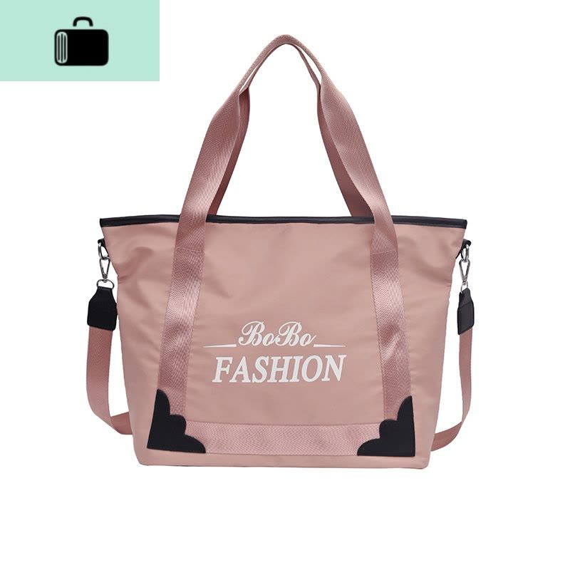 韩版网红行李包女健身包潮瑜伽运动包短途旅行包男手提轻便旅行袋NEW LAKE男士手提包图片