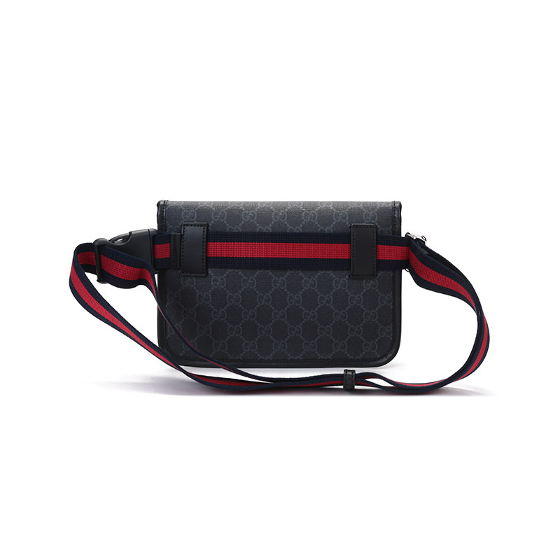 古驰gucci男士帆布胸包斜挎包腰包598113k5rln