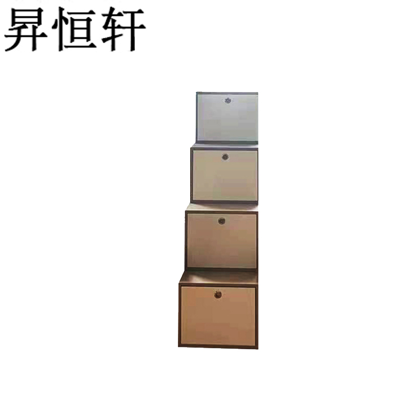 昇恒轩 高低床上下踏步 踏步梯 450*1000*1400mm 个高清大图
