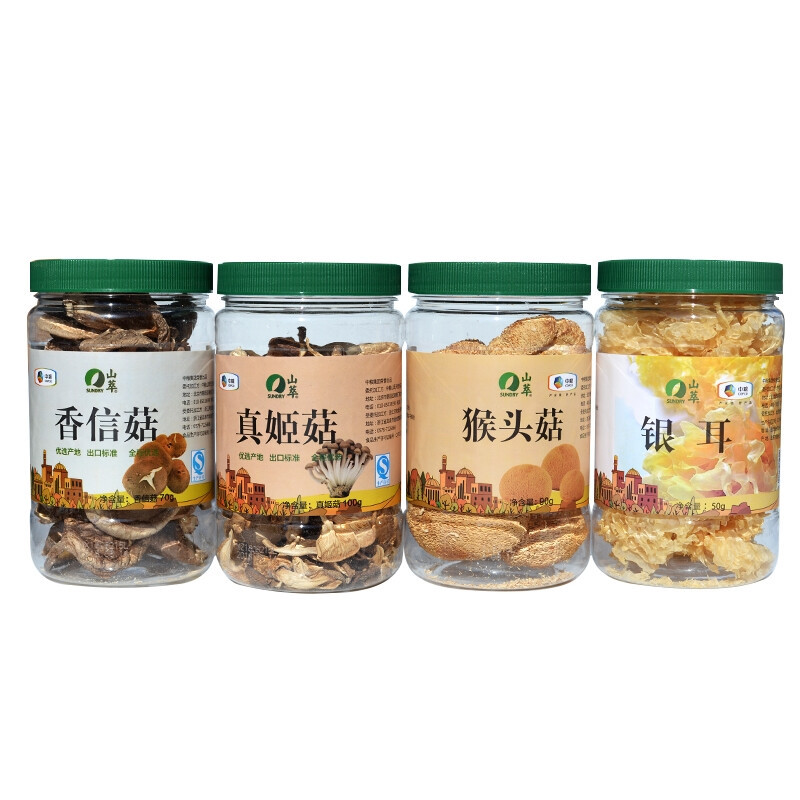 山萃sundry中粮山萃六珍纳福菌菇礼盒