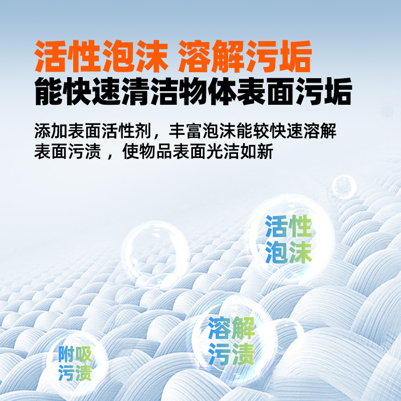 标榜(biaobang)多功能泡泡清洁剂汽车内饰真皮革座椅家用强力去油烟污小白鞋通用清洗剂免水洗