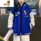 YANXU美式棒球服外套男士新款潮牌宽松休闲高街学生帅气百搭夹克