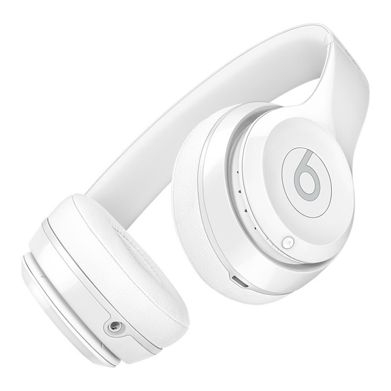 Beats Solo3 Wireless 魔音 头戴式 蓝牙无线游戏耳机 至臻音效 亮白色
