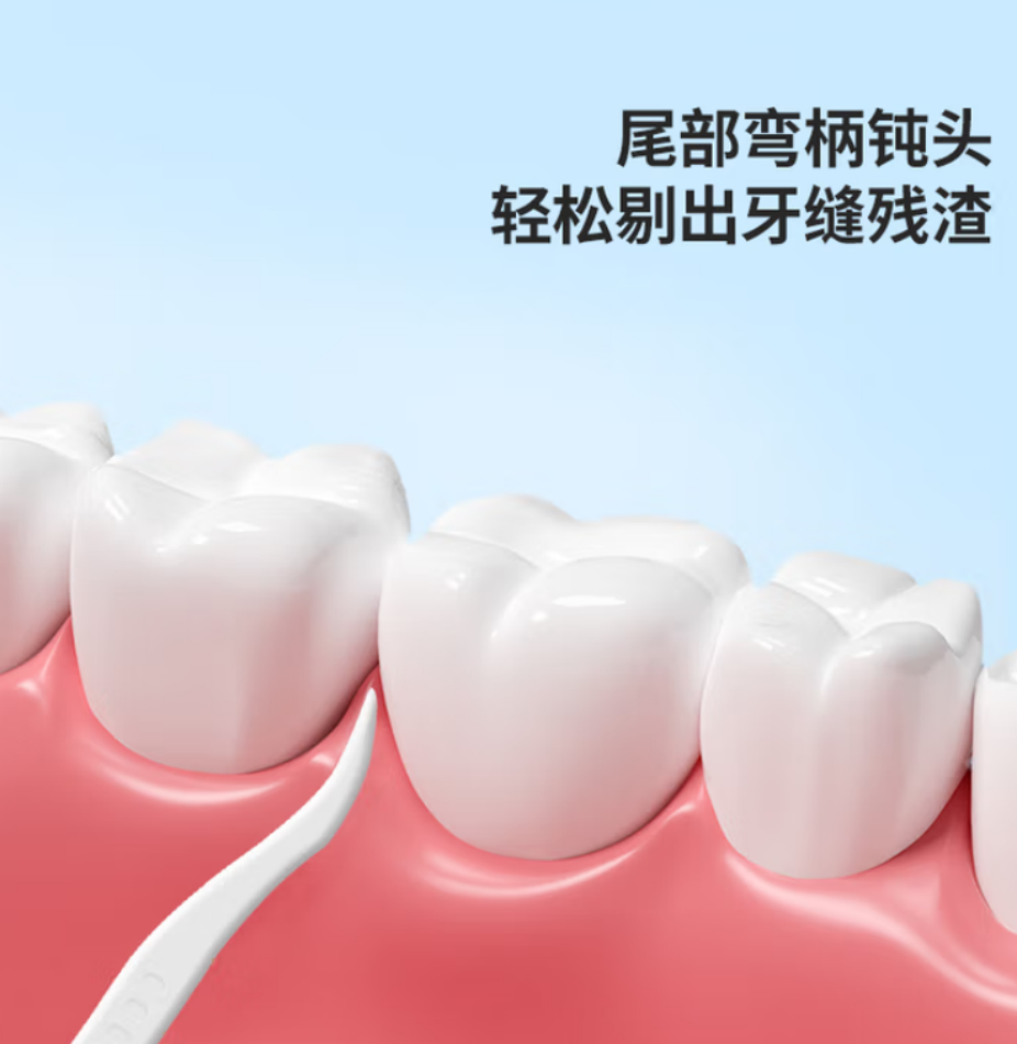 海氏海诺 牙线棒 (100只-袋装) 100袋每箱 1箱高清大图