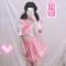jk制服jk制服不良少女日系粉色软妹JK制服裙水手服日本短袖学生套装