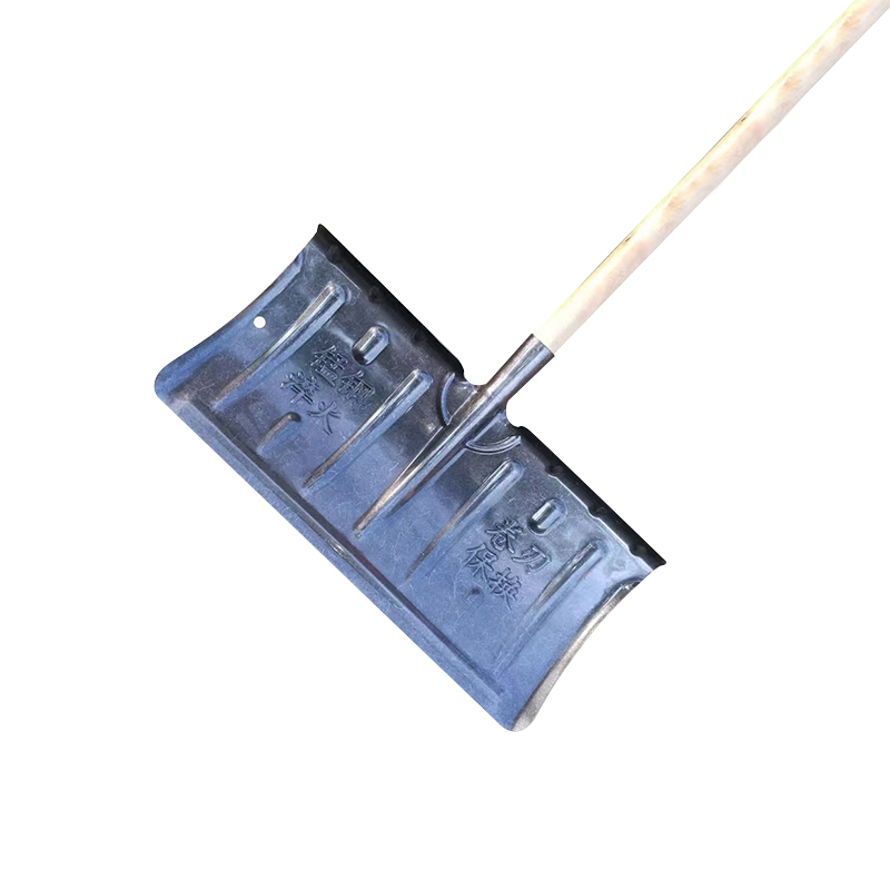 百名迖 推雪铲 雪推 60CM 锰钢铲+木柄 套高清大图