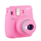 富士(FUJIFILM)INSTAX 立拍立得 一次成像 胶片相机 mini9火烈鸟粉相机 套餐一(含10张相纸)