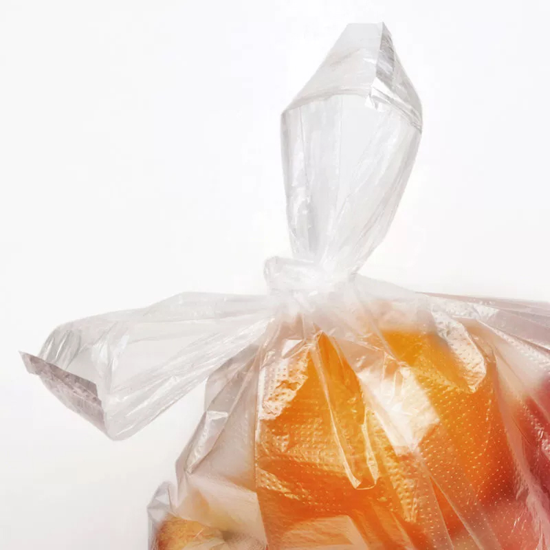宜洁 背心式保鲜袋家用一次性塑料袋加厚PE食品袋 小号25cm*28cm 100只高清大图