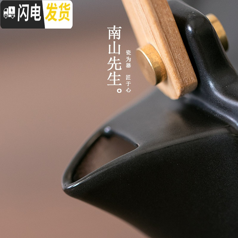 三维工匠小时光烧水壶 电陶炉煮茶器家用陶瓷茶具泡茶煮茶壶套装 小时光煮茶壶[素白]
