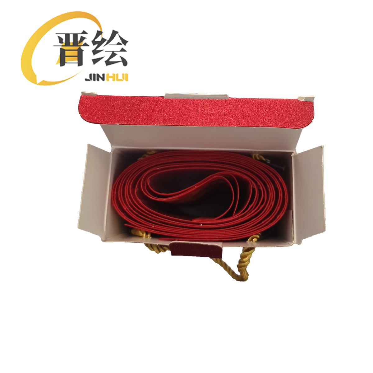 晋绘 新年1.3米绒布对联 金字 副高清大图