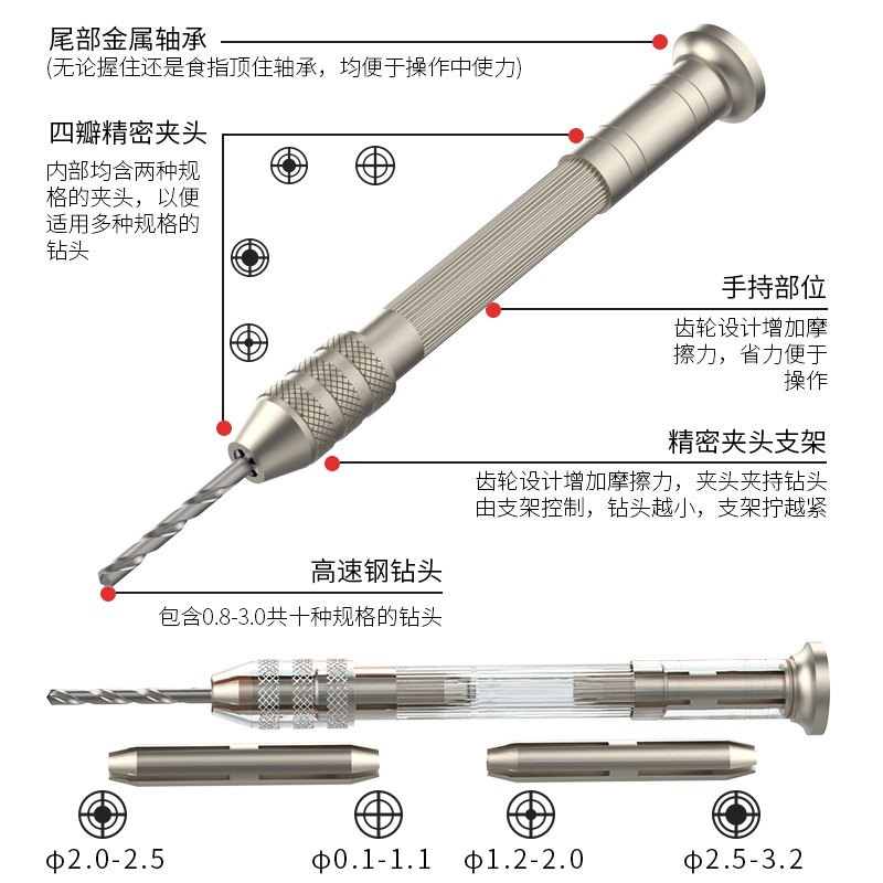 卡夫威尔 手捻钻 WA3375高清大图
