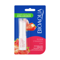 泊泉雅草莓莹嫩润唇膏滋润保湿润唇膏2.7g
