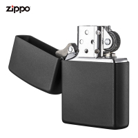 zippo芝宝打火机美国原装ZIPPO防风煤油打火机之宝218黑哑漆