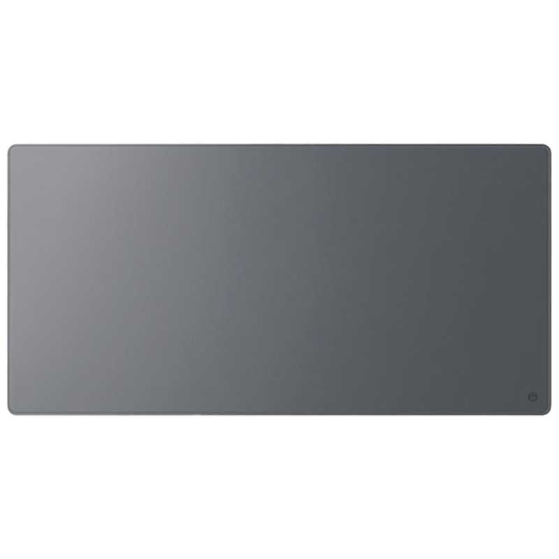 京造PU鼠标垫锁边超大号双料鼠标垫80*40cm加长办公游戏电竞电脑桌垫皮革触感天然橡木防水耐磨 银河灰