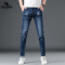 传奇保罗(CHUANQIBAOLUO)四季款男士休闲牛仔裤韩版潮流宽松小脚修身显瘦时尚弹力百搭长裤