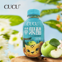 CUCU苹果醋 发酵苹果醋饮料0脂低糖 350ml*12瓶